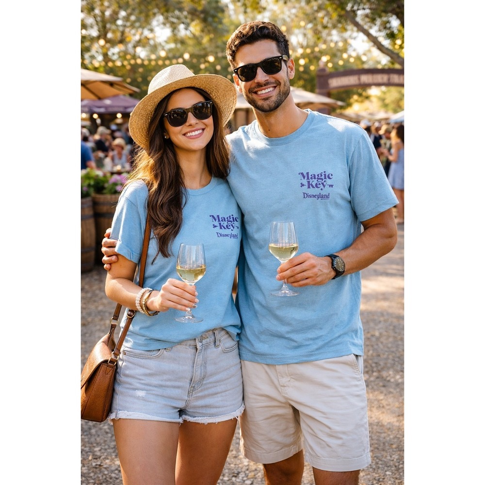 Disneyland‎ Magic Key Stitch Food & Wine Festival T-Shirt - Men's Medium - 2023